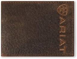 Ariat Mens Rodeo Bullhide Bifold Wallet