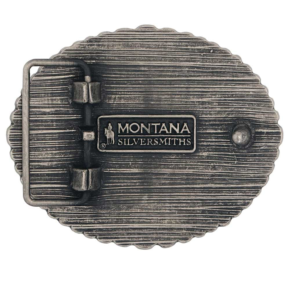 MONTANA SILVERSMITHS Western Buckle A972S