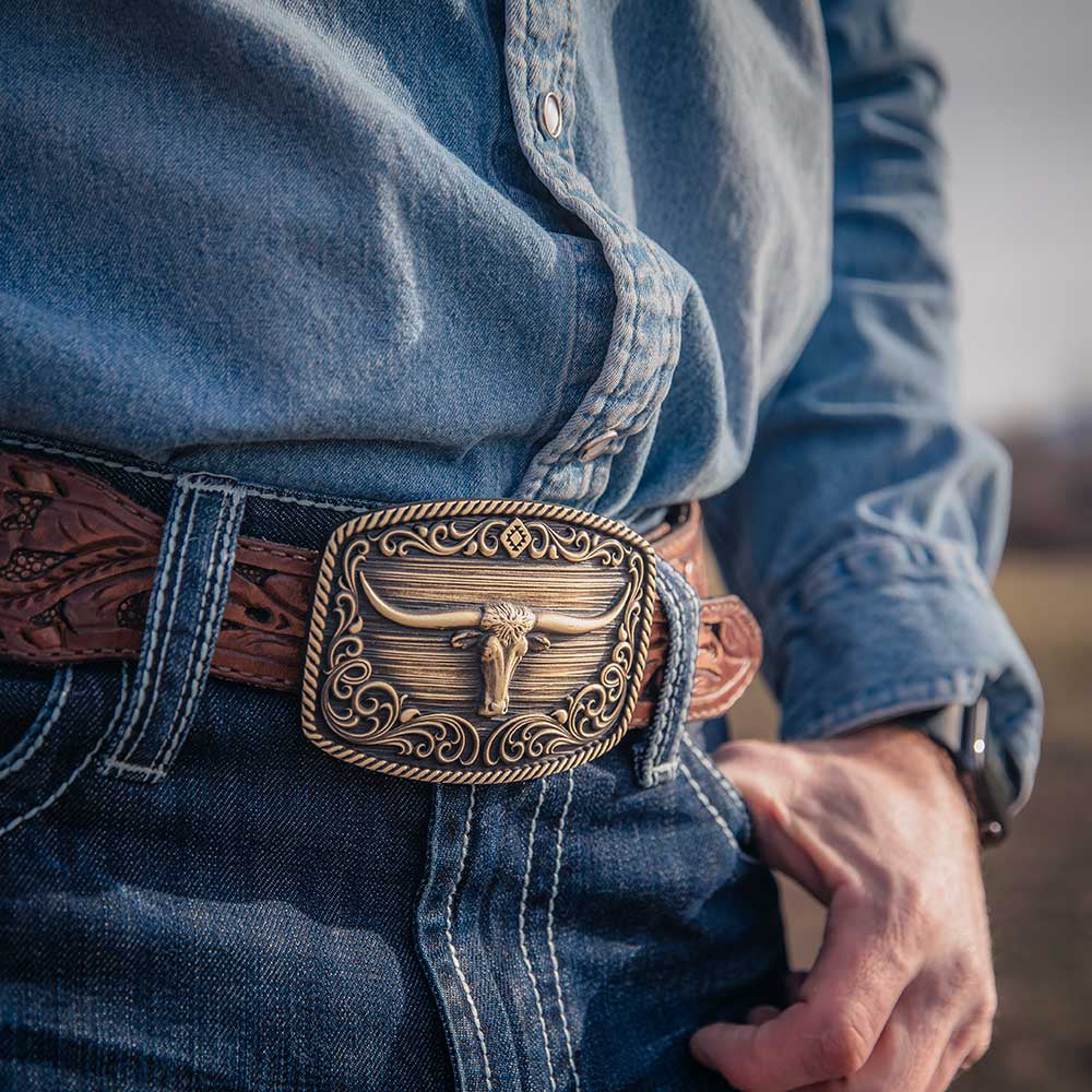 MONTANA SILVERSMITHS Western Buckle A973C