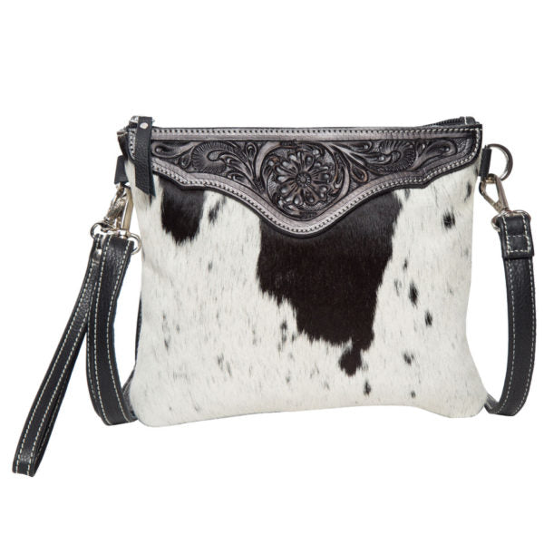 The Design Edge Costa Rica Tooling Leather Cowhide Clutch Bag – AB07