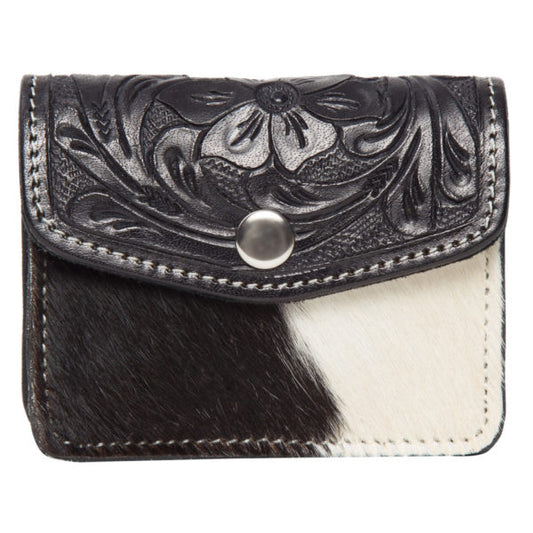 The Design Edge Tooling Leather Cowhide Purse Chile - (AC42)