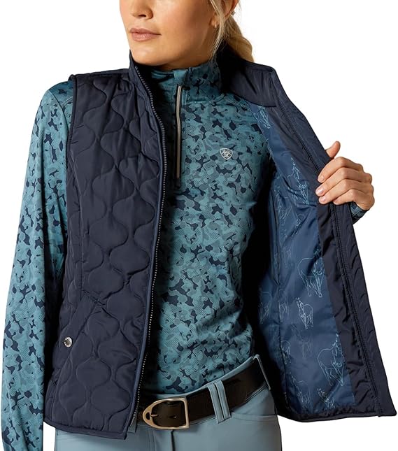 Ariat Women Ashley 2.0 Insulated Vest - Navy Eclipse