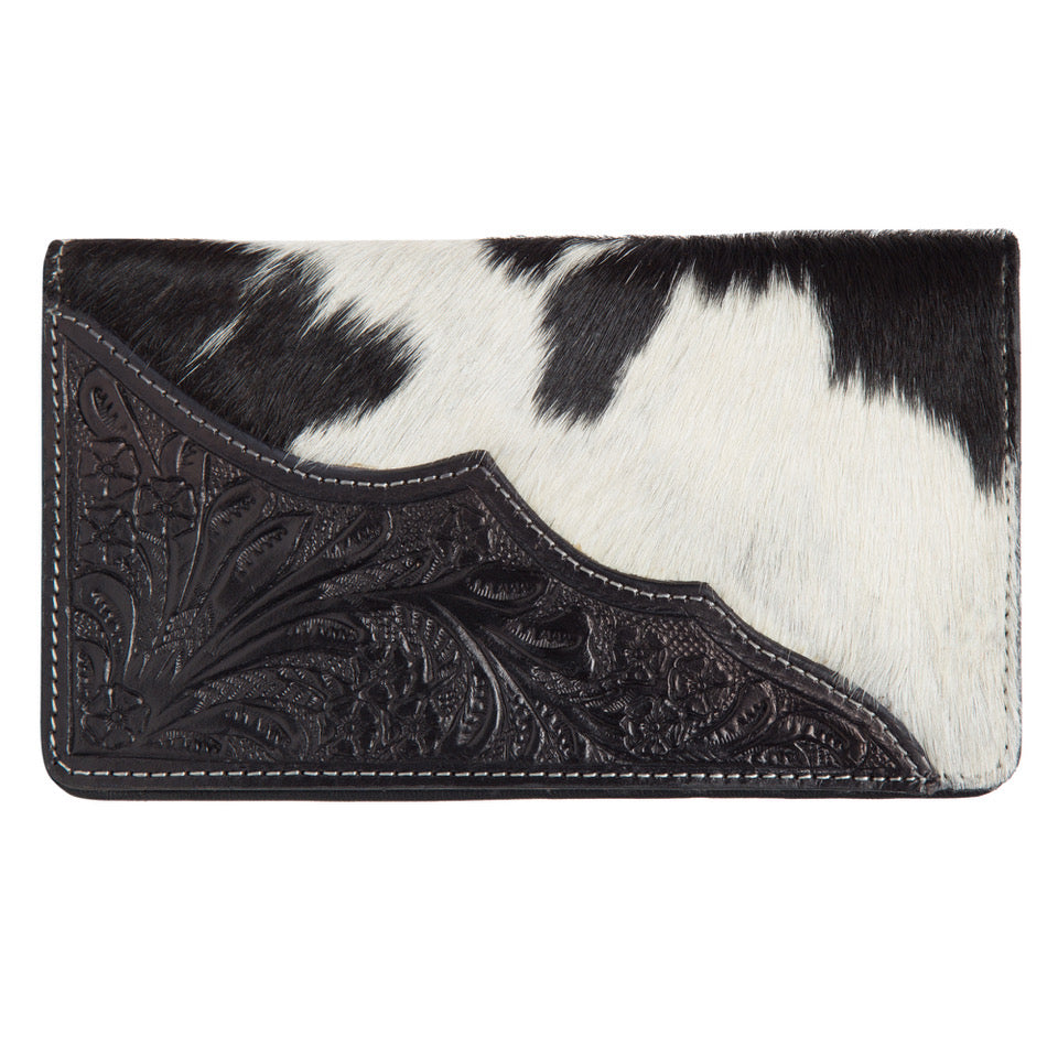 The Design Edge Tooled Leather Slim Cowhide Wallet – Calama (AW22)