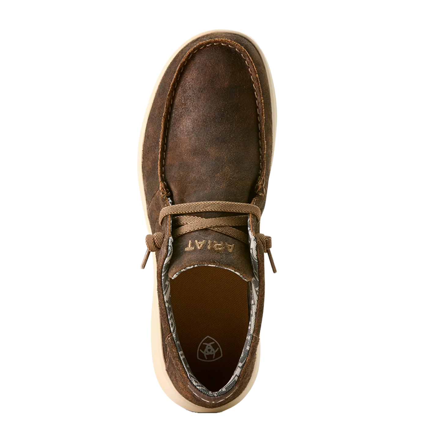 Ariat Men's Western Brown Hilo Casual Shoes - Brown