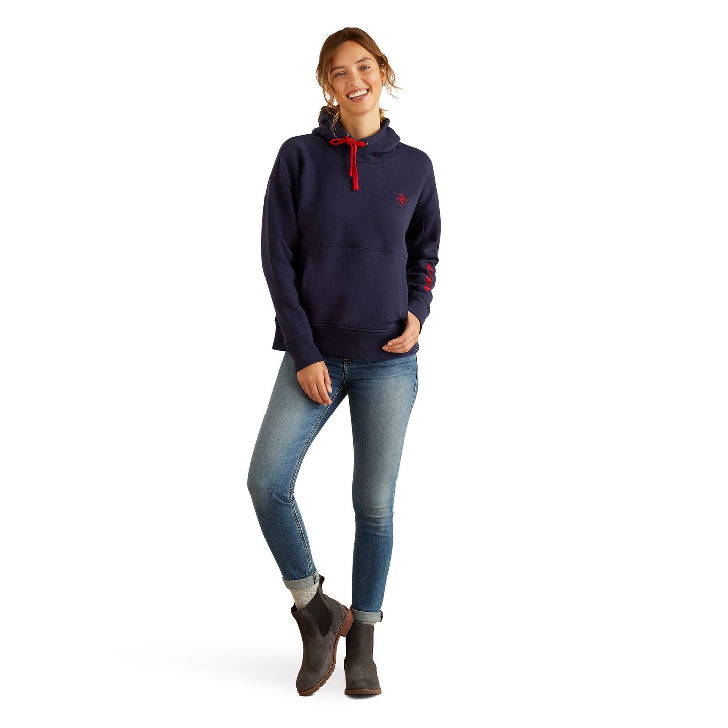 Ariat Women's Rabere Hoodie - Navy Eclipse