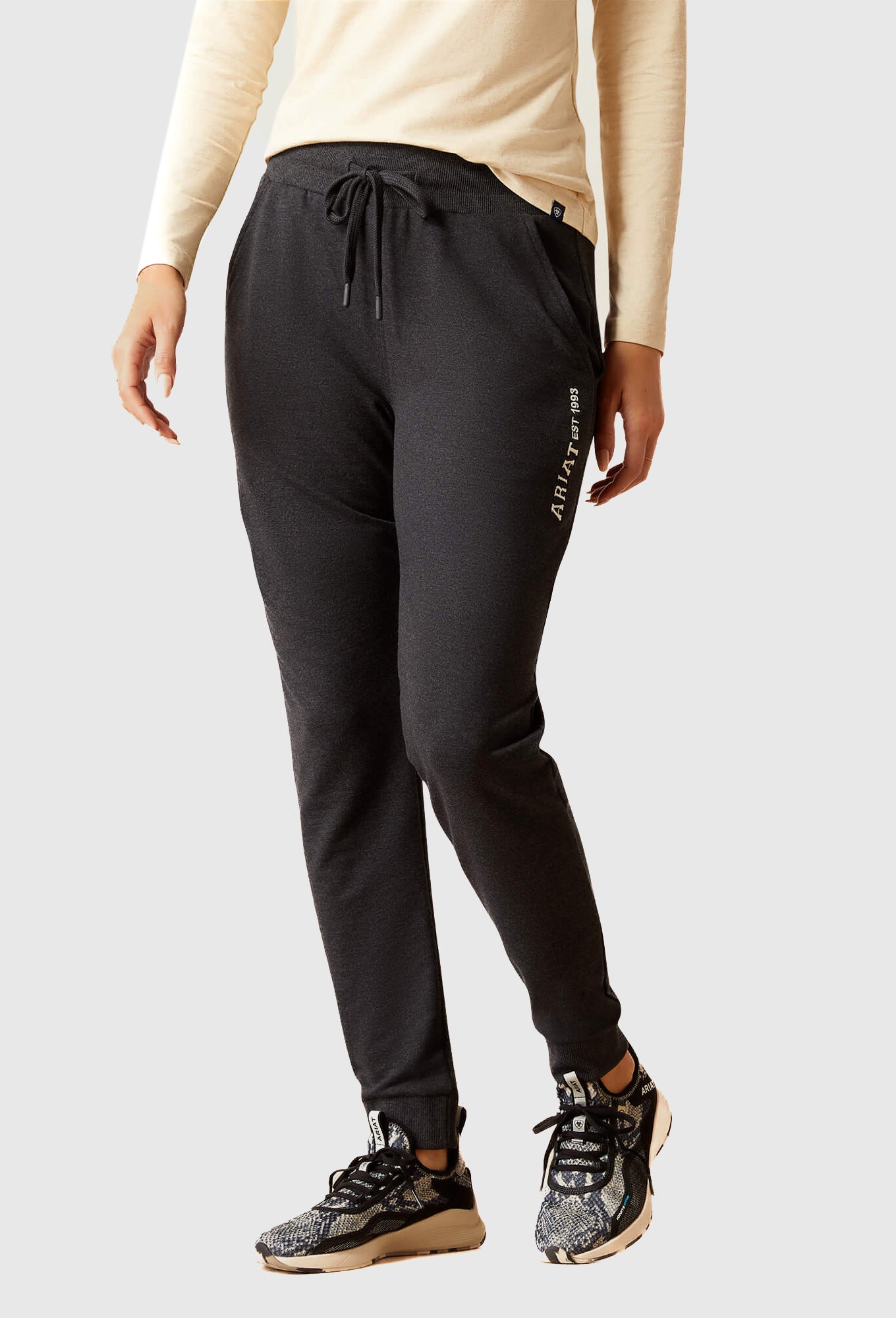 Ariat Women's Memento Jogger_Charcoal