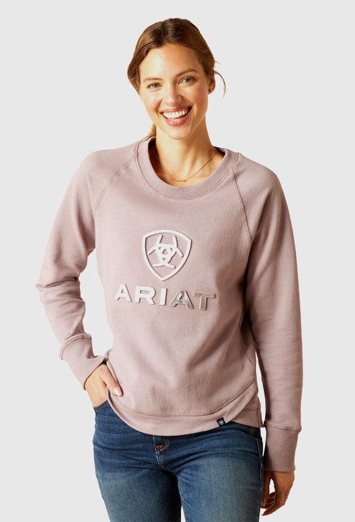 Ariat Womens Benicia Sweatshirt (Quail)