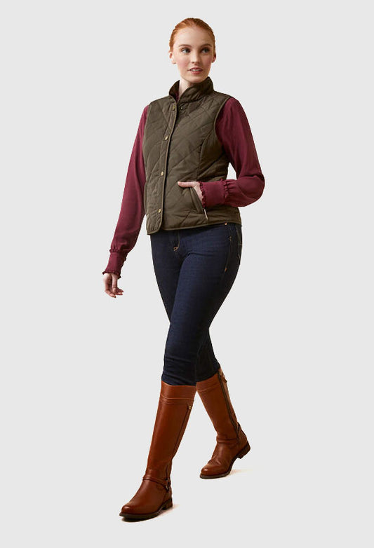 Ariat Women's Woodside Vest_Earth