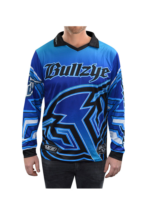 BULLZYE MENS BULLRING L/S FISHING TEE