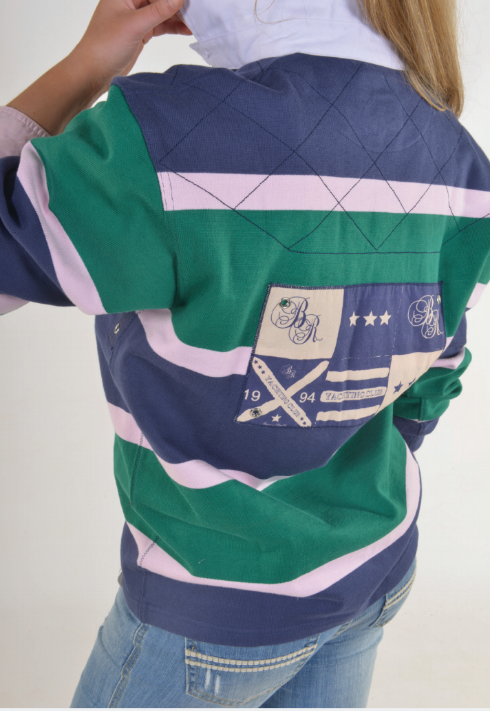 Bullrush Anniversary Rugby 30 Years (Navy / Green)