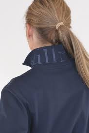 Bullrush Ladies Zip Sweat Embroidery 23 NAVY