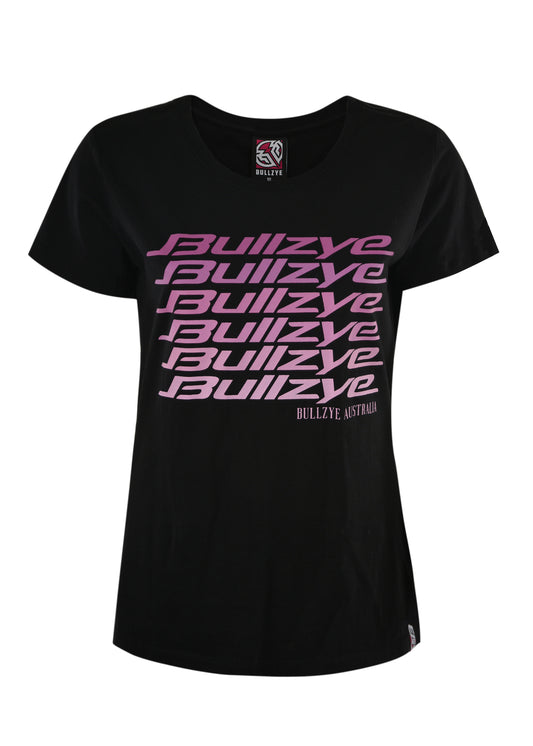 Bullzye Women's Fade Crewneck Tee - SALE