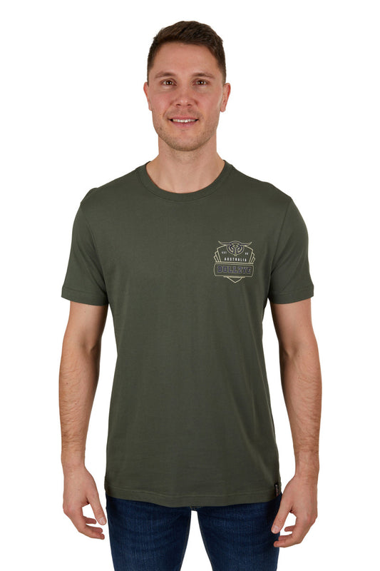 BULLZYE MENS DINO SS TEE - CLEARANCE