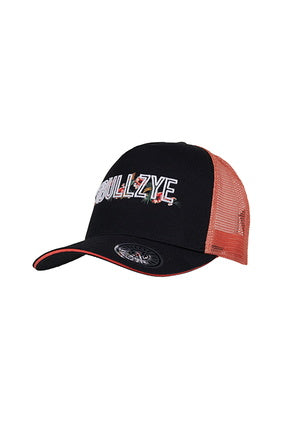 BULLZYE WOMENS TROPICS HIGH PROFILE TRUCKER CAP