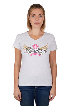 BULLZYE WMNS WINGS SS TEE