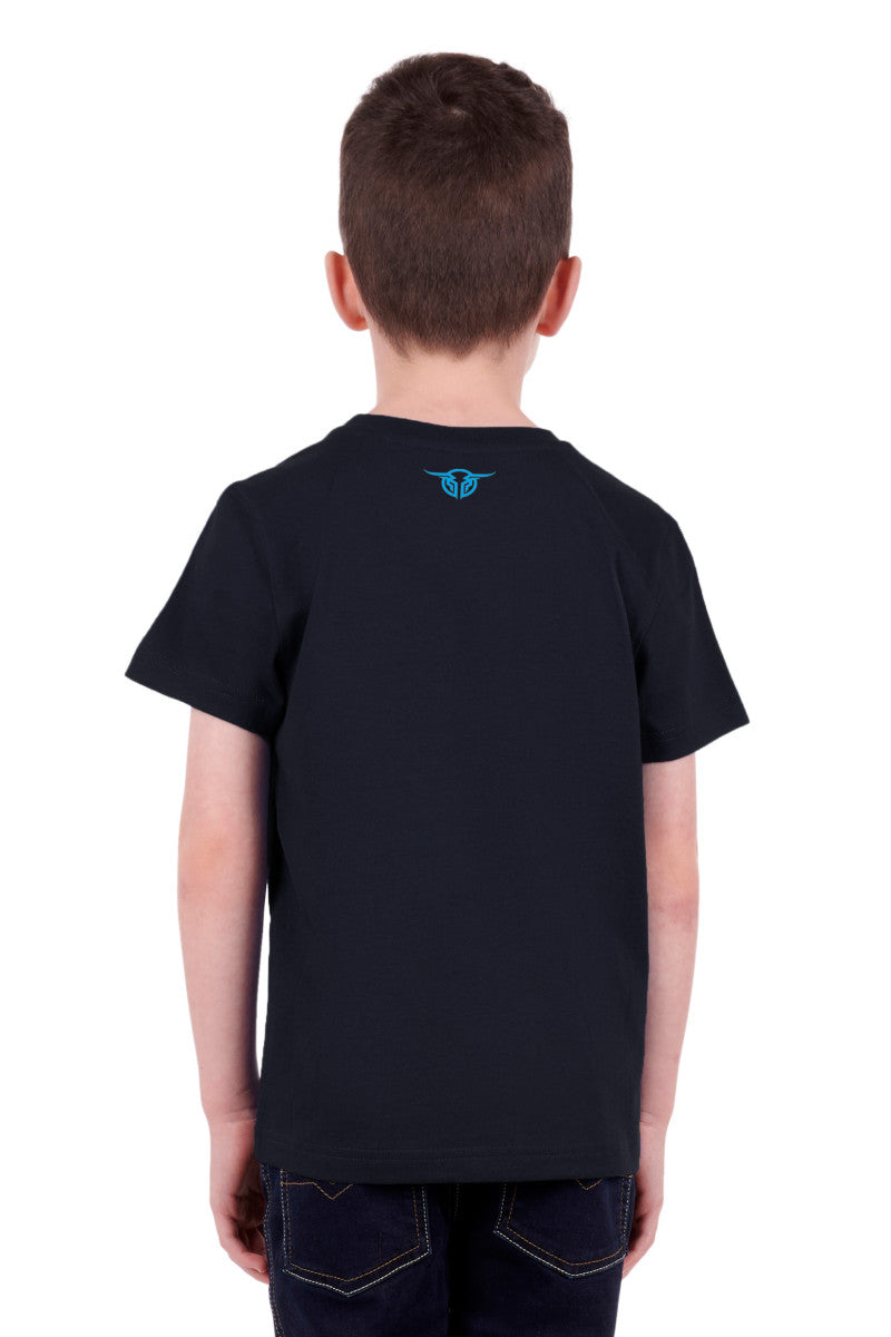 BULLZYE BOYS ATTRIBUTION SHORT SLEEVE TEE