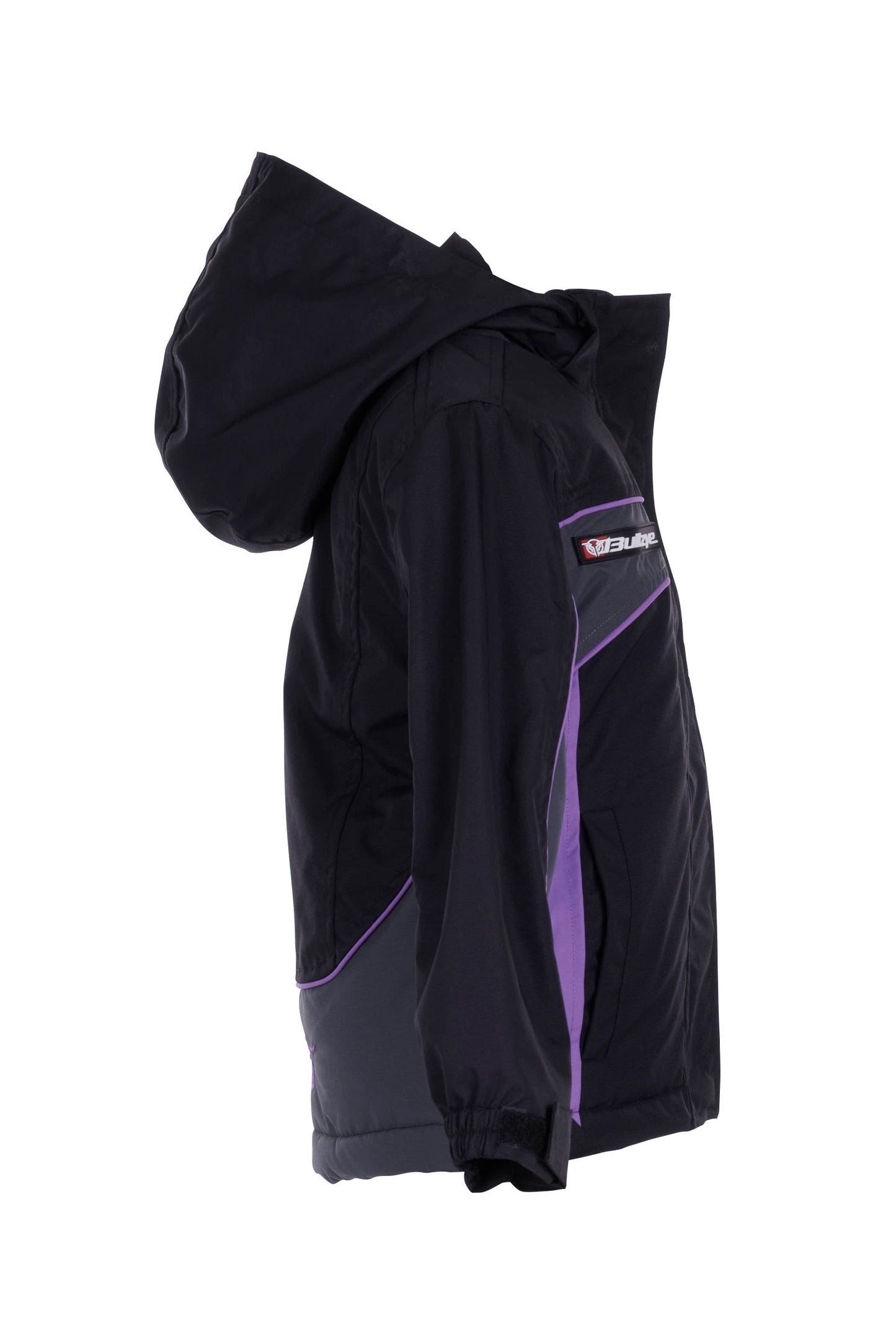 Bullzye Girls Carla Jacket - Black/Purple - SALE