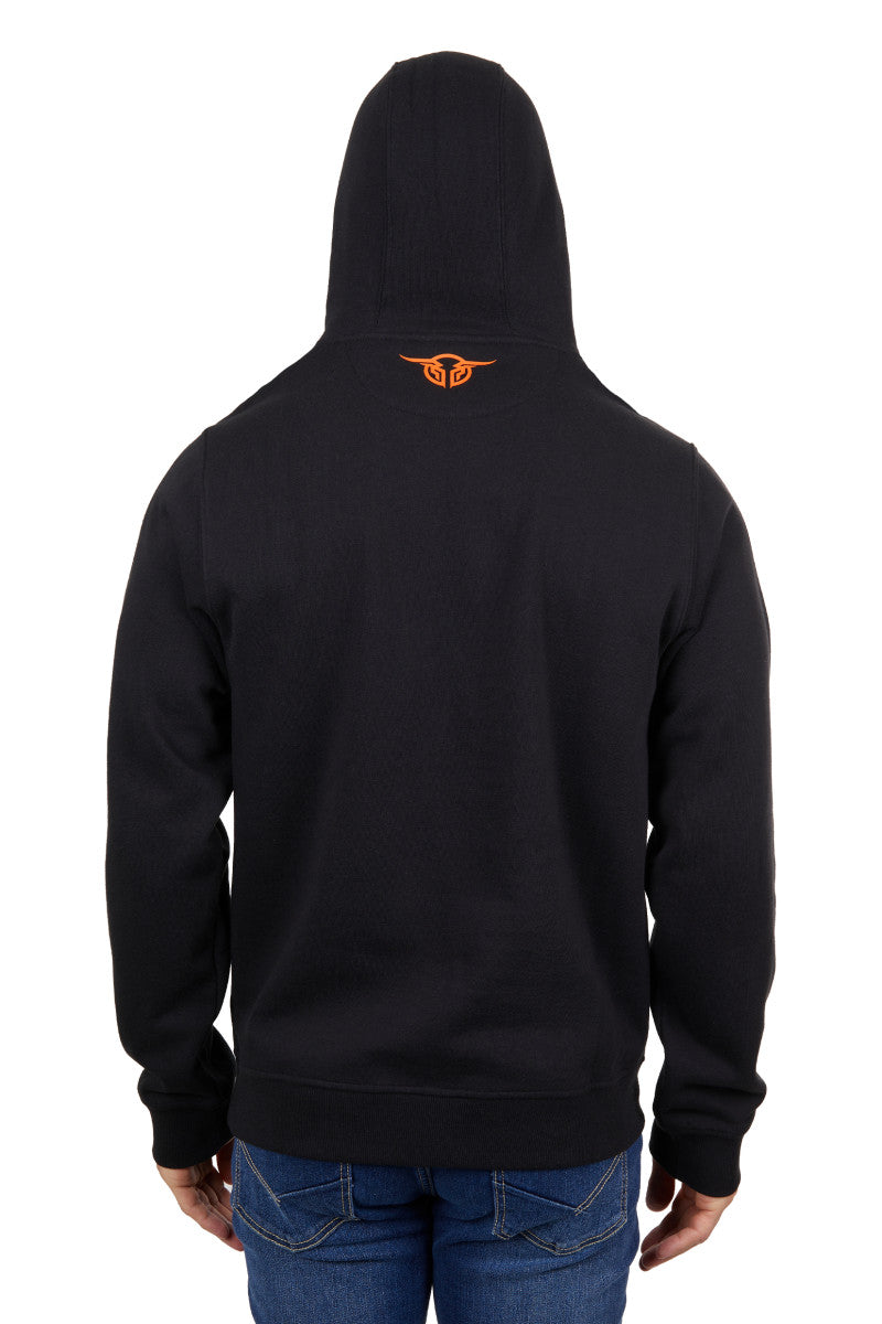 BULLZYE MENS TRADE HOODIE - BLACK