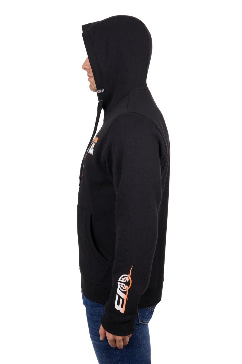 BULLZYE MENS TRADE HOODIE - BLACK