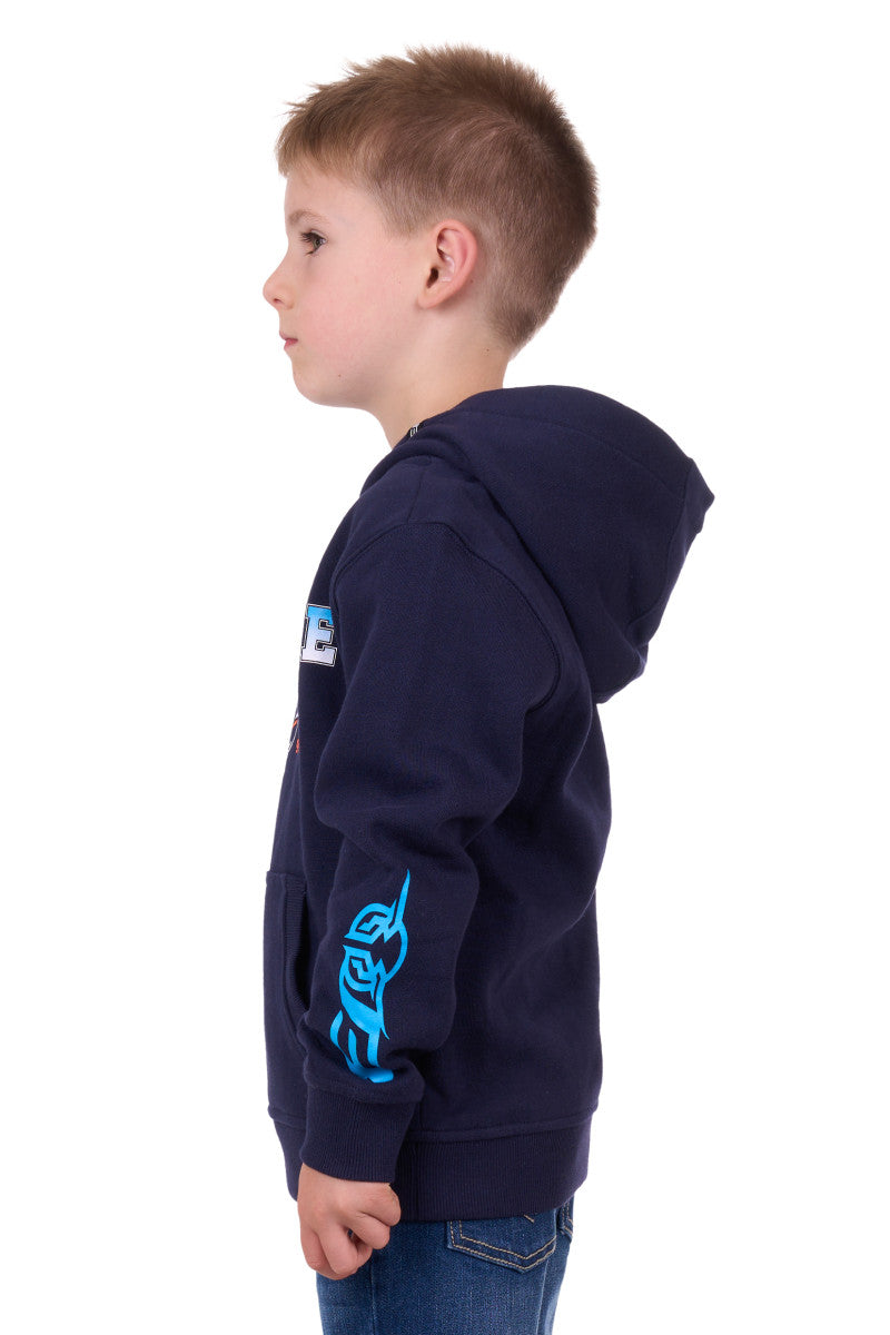 Bullzye Boys Trade Hoodie - Navy