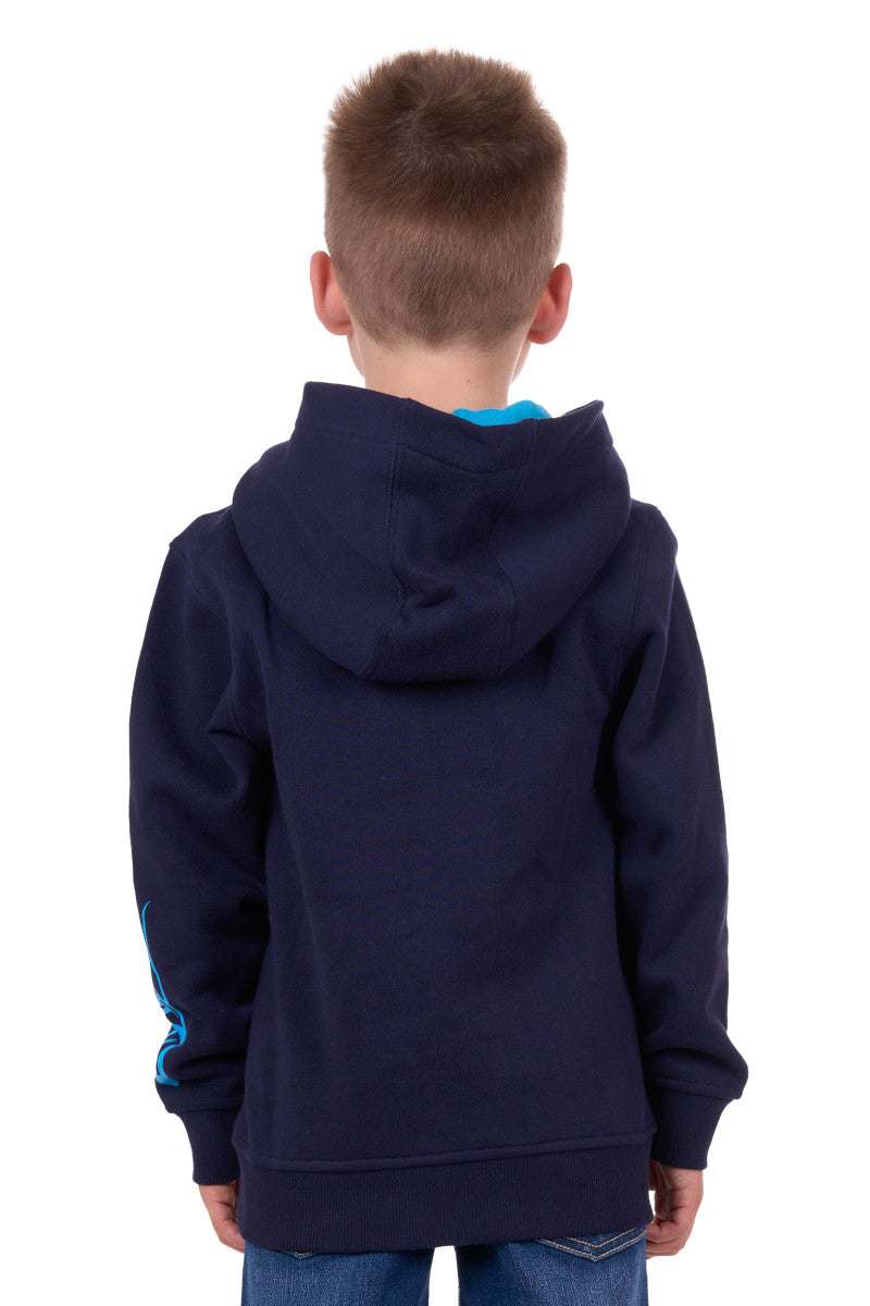 Bullzye Boys Trade Hoodie - Navy