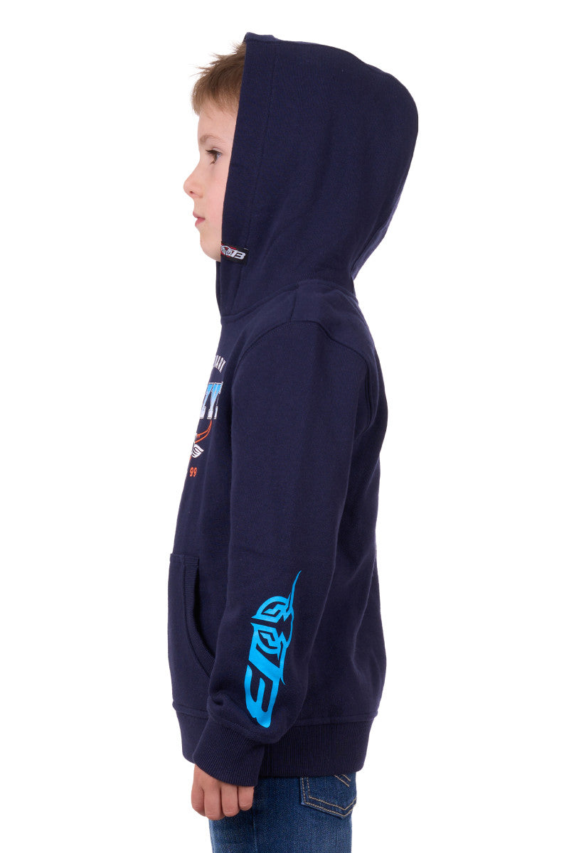 Bullzye Boys Trade Hoodie - Navy