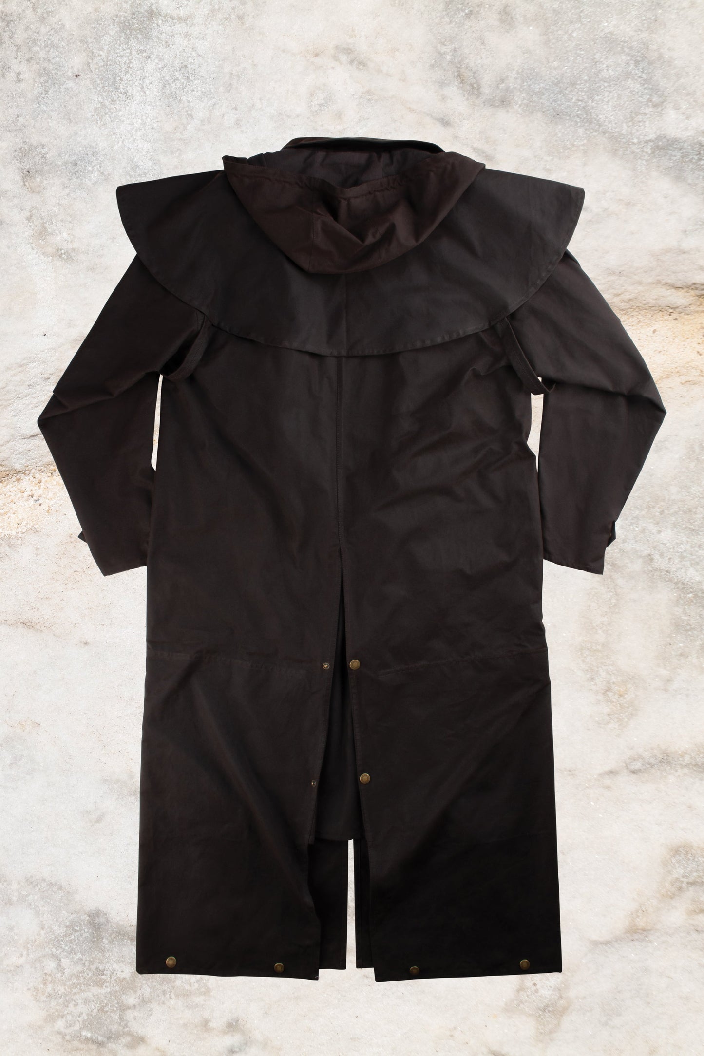 Burke & Wills - BALRANALD LONG COAT (BROWN)