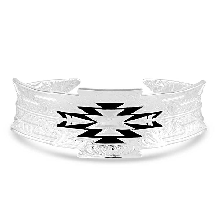 MONTANA SILVERSMITHS Summer Storm Geometric Cuff Bracelet