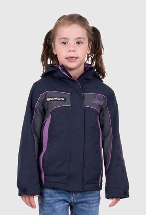 BULLZYE GIRLS CARLA JACKET_Dark Navy / Purple