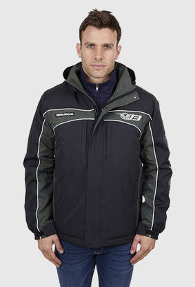 BULLZYE MENS BAZOOKA JACKET - BLACK/GREEN