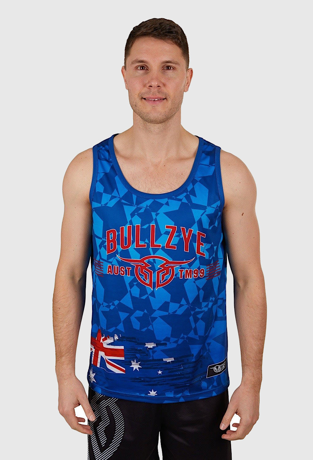 BULLZYE MENS DAZ SINGLET