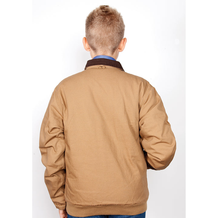 Just Country Kid's Junior Diamantina Jacket_Khaki