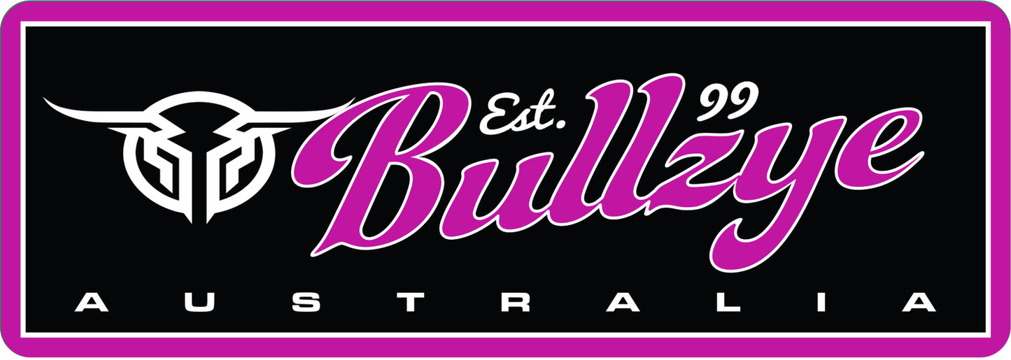 Bullzye Metal Sign Pink