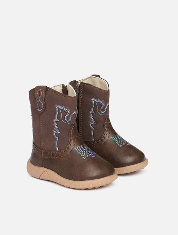 Baxter Baby Western Boots - Brown