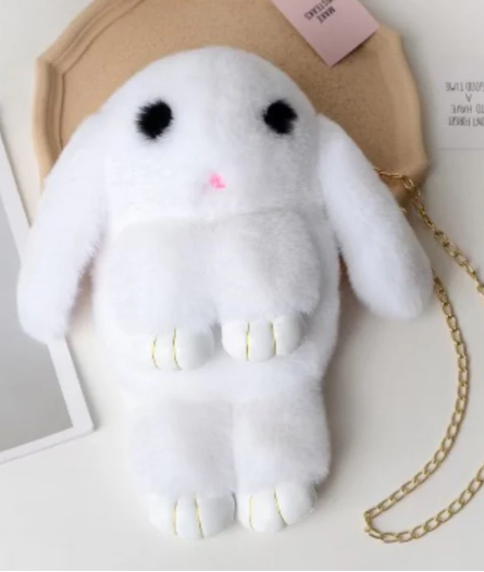 Heavenly Craft Rabbit Faux Fur Bag