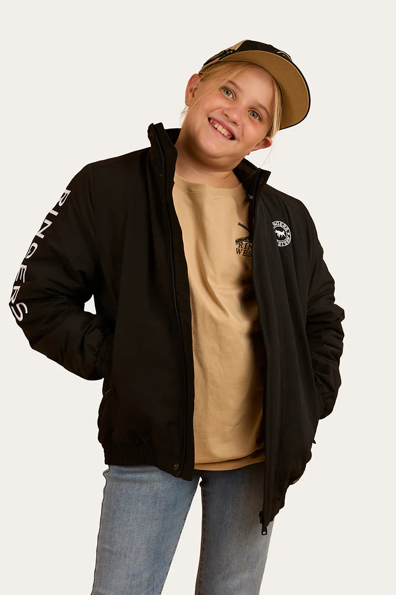 Ringers Western Kids Balmoral Jacket - Black