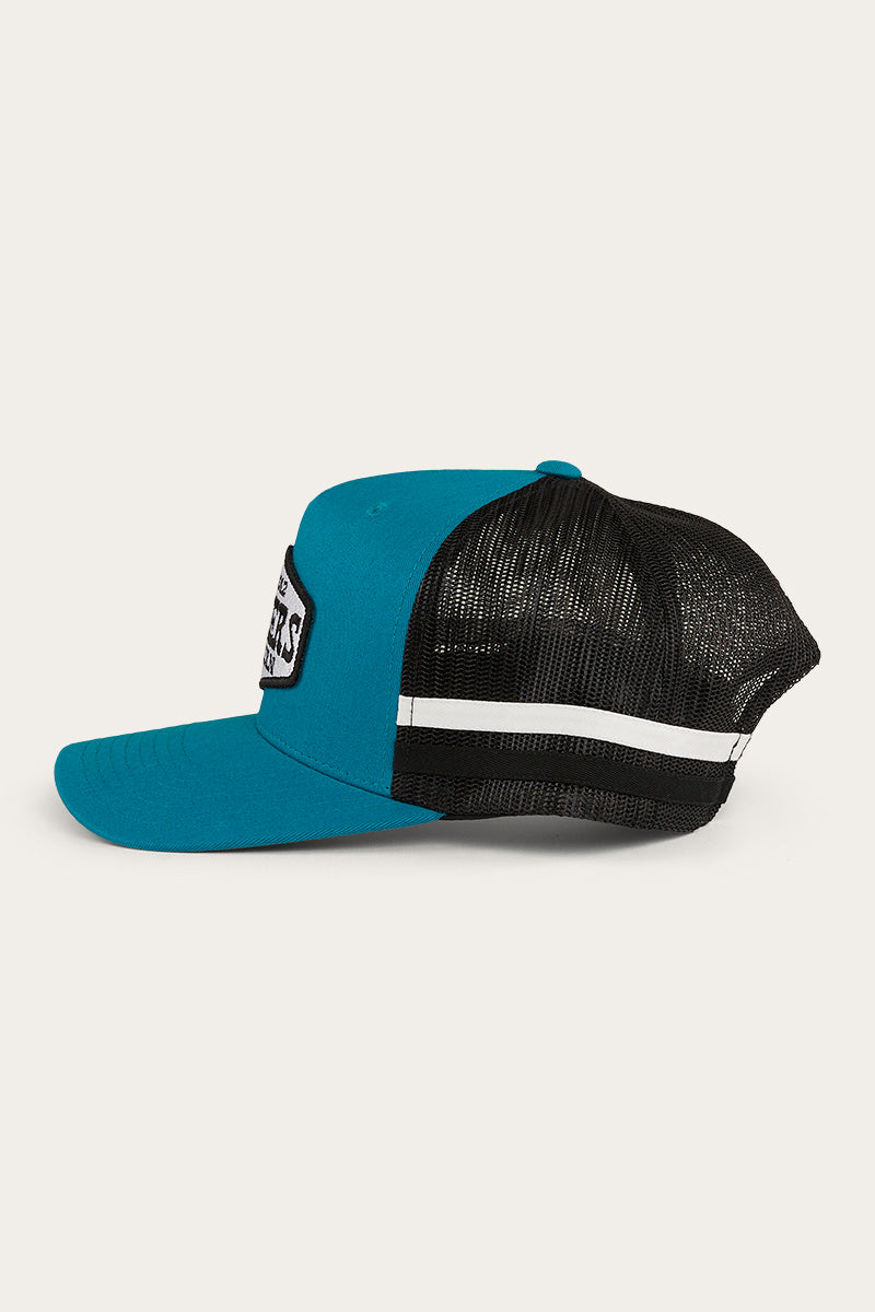 RINGERS WESTERN BANKS TRUCKER CAP - TEAL