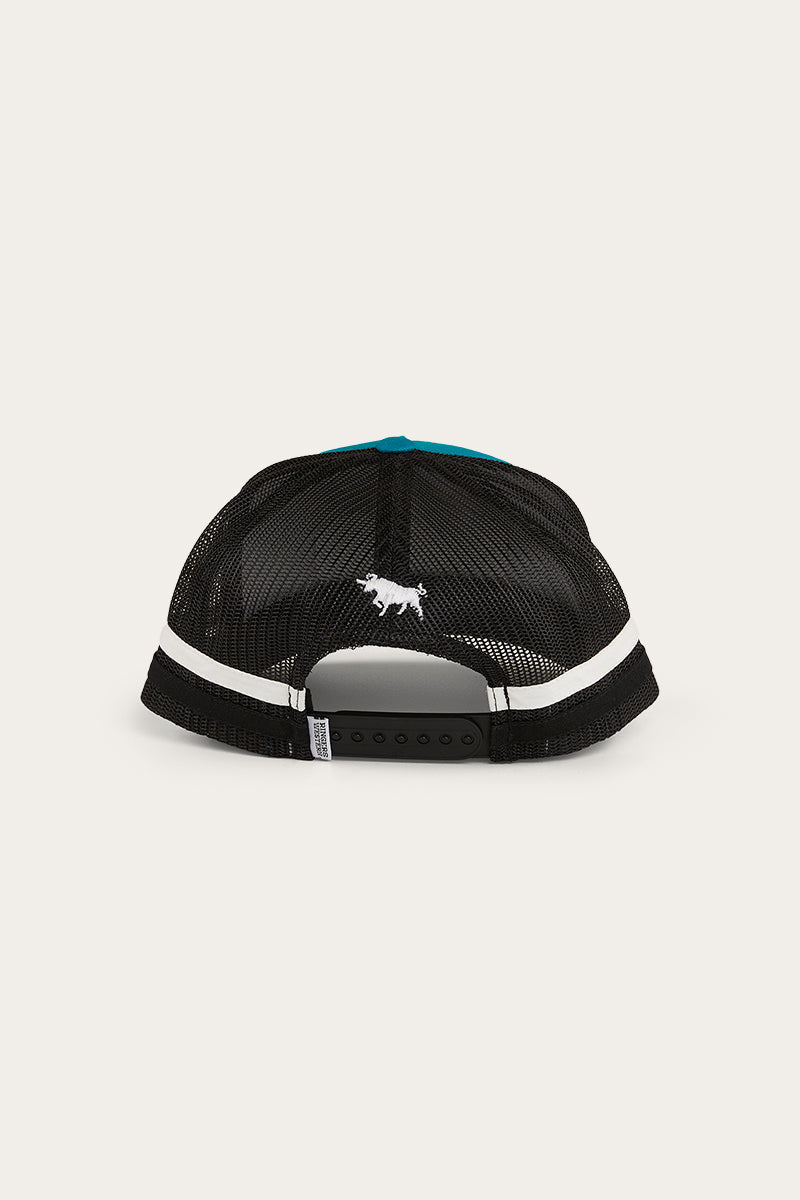 RINGERS WESTERN BANKS TRUCKER CAP - TEAL