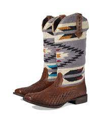 Roper Women's Becca - Brown / Grey Woven Serape