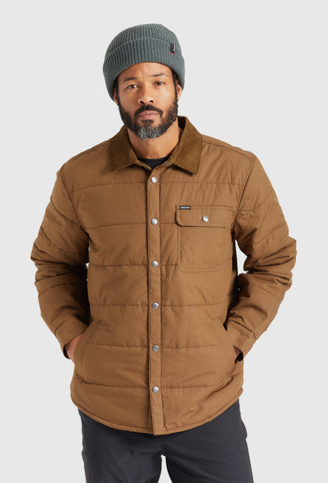 Brixton Mens Cass Jacket (Desert Palm)