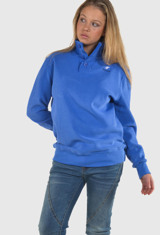 Bullrush Ladies 3 Button Sweat_Cobalt.