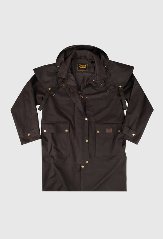 Burke & Wills - BALRANALD SHORT COAT (BROWN)