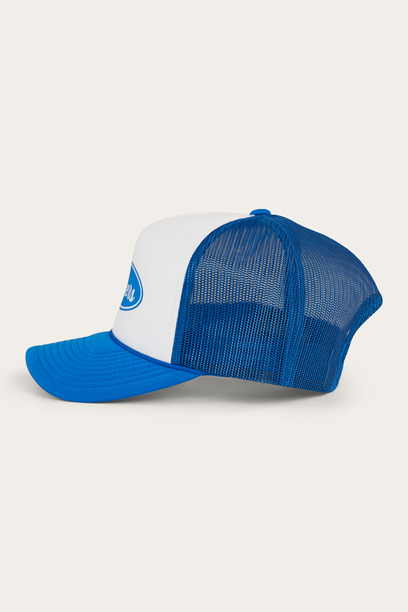 Ringers Western Convoy Trucker Cap (White/Blue)