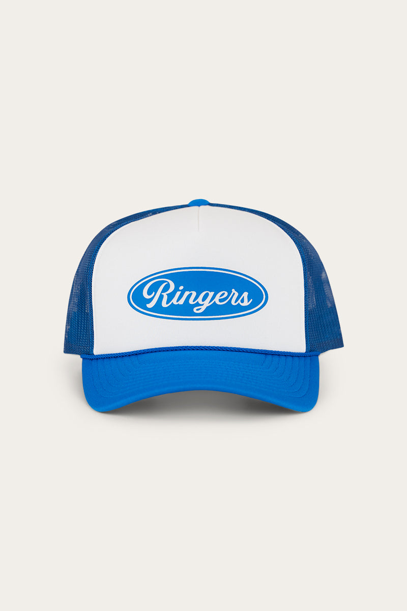 Ringers Western Convoy Trucker Cap (White/Blue)