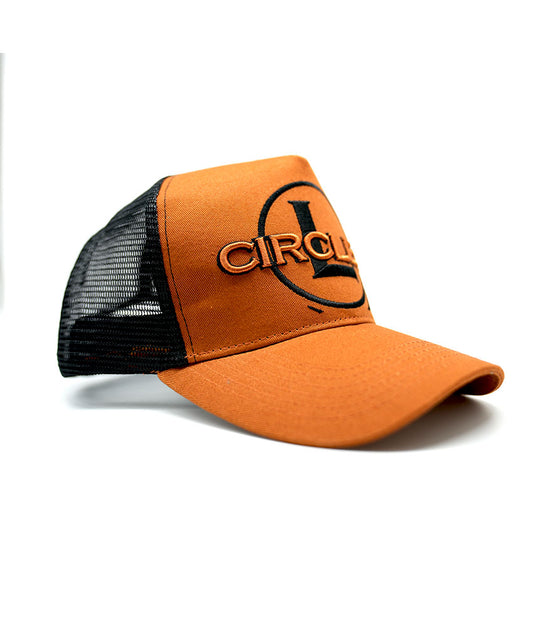 Circle L Dark Rust Trucker Cap