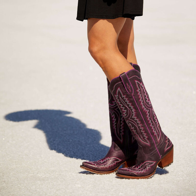 Ariat Womens Casanova Western Boot - Deep Amethyst