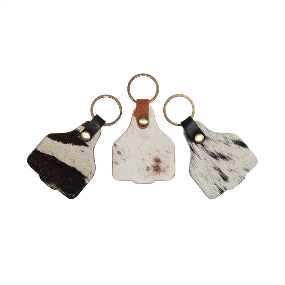 The Design Edge Lombok Cattle Tag Keyring