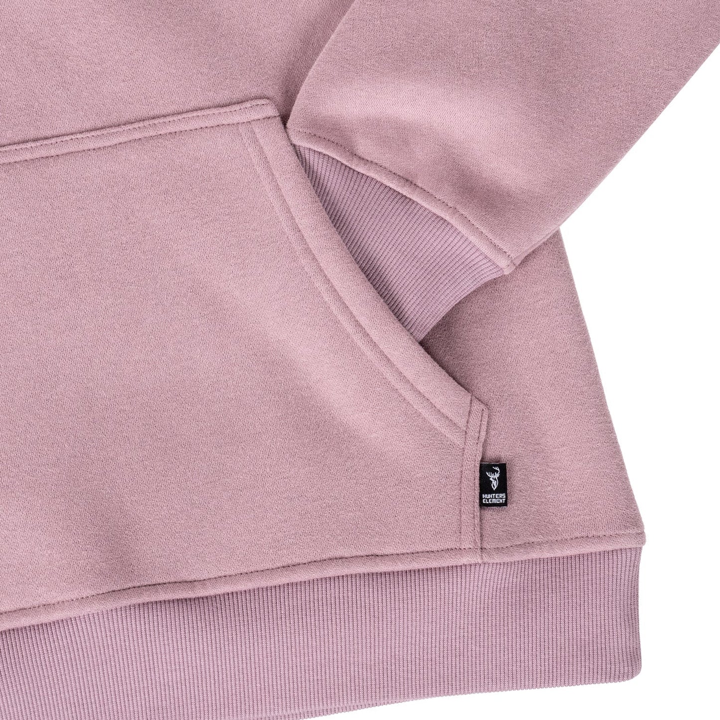 HUNTERS ELEMENT LADIES COLLEGIATE HOODIE (MAUVE)