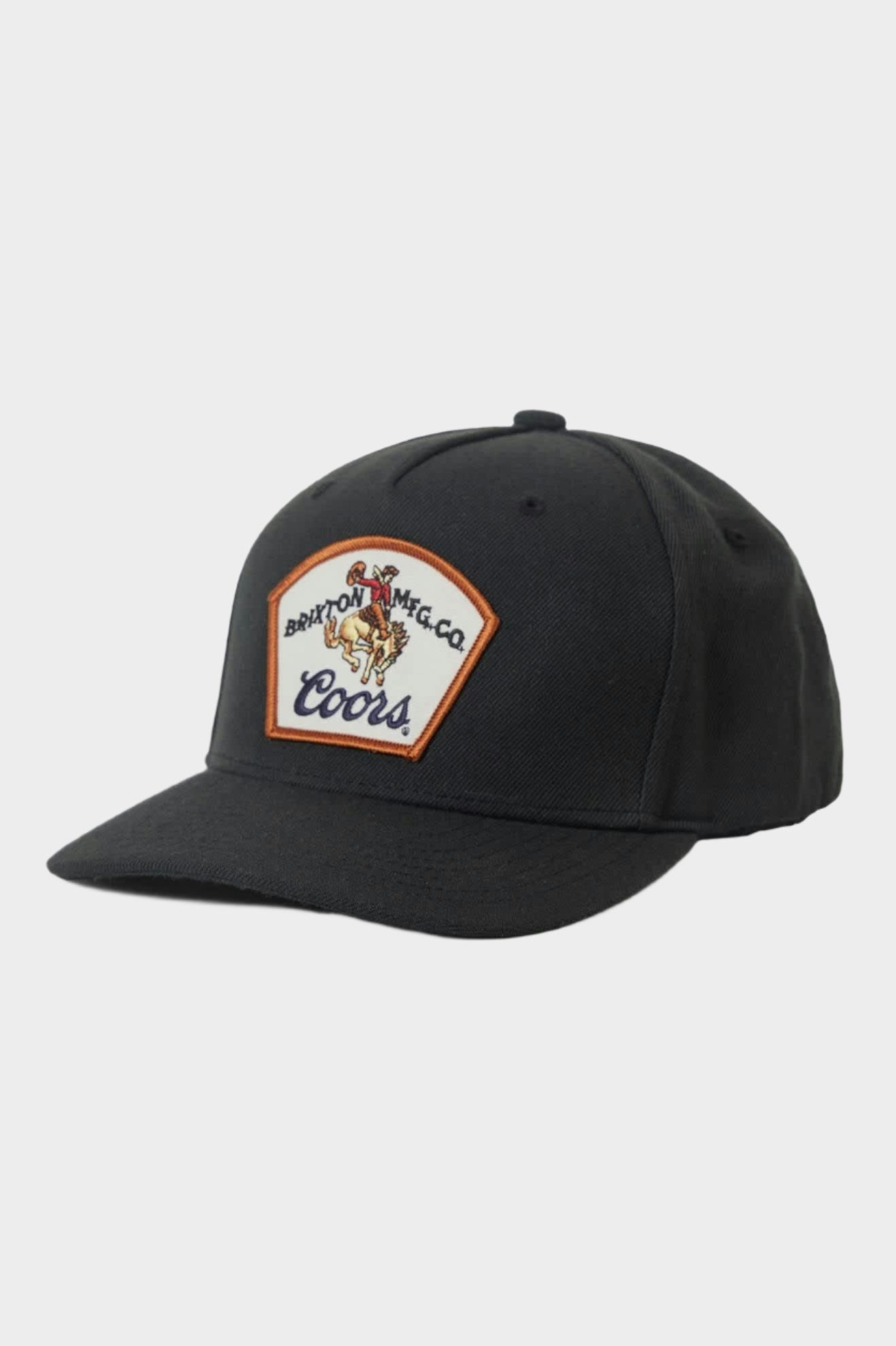 Brixton Unisex Coors Omaha Snapback - Black