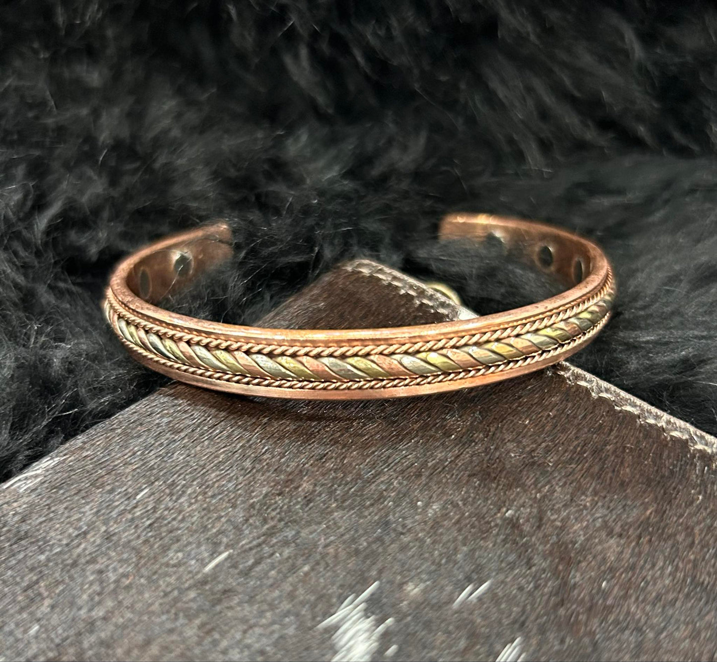 Copper Magnetic Bangle